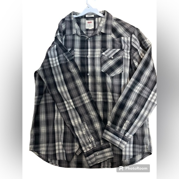 Levi's Other - Levi’s Plus Size Mens Plaid Button Down